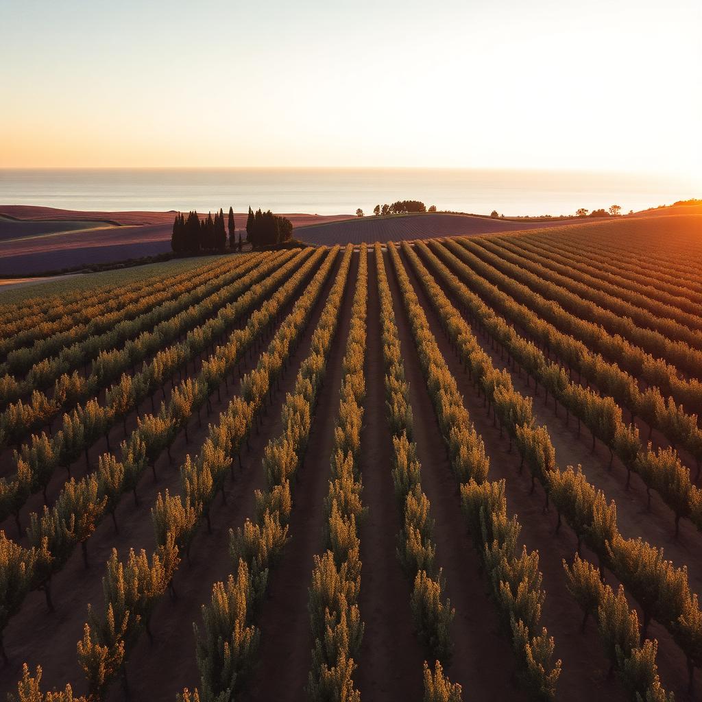 Vineyards in Provence